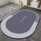地垫软硅藻泥垫卫生间门口地垫浴室防滑地毯家用速干吸水垫子厂家图