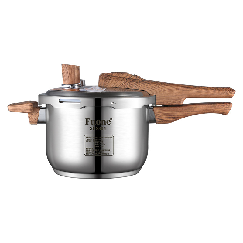 304 Stainless Steel Pressure Cooker Extra Thick Large Capacity Household Commercial Explosion-Proof Gas Cooker Induction Cooker Universal Pressure Cooker Application Scenario