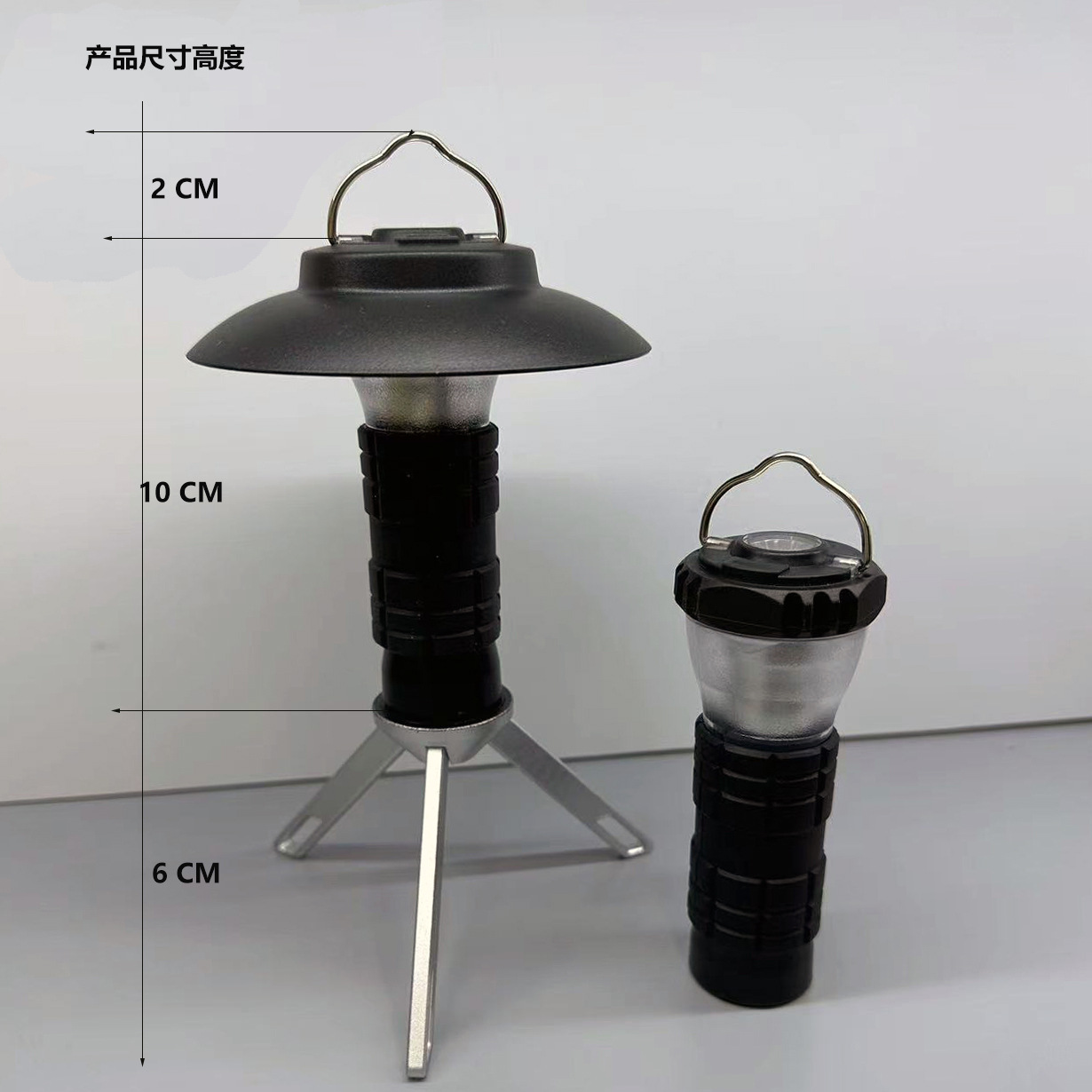 Multi-functional campsite camping lamp, retro atmosphere lamp, tent outdoor emergency USB charging led detachable flashlight details Picture