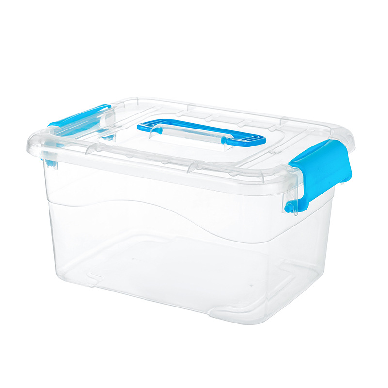 Storage Box Portable Children's Toy Box Laundry Coagulant Storage Box Clothes Snacks Organizer Pp Transparent Storage Box Item Picture
