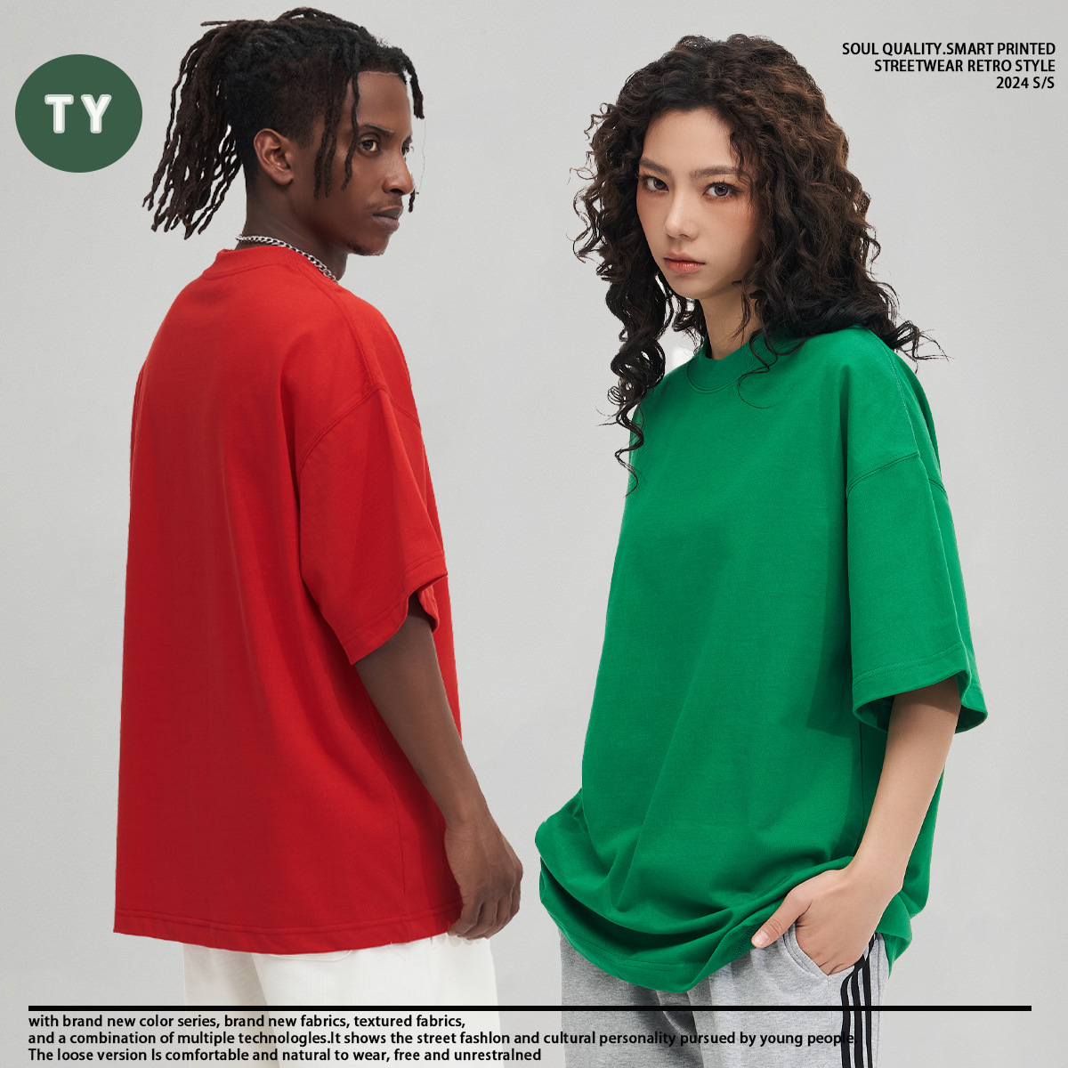 短袖/t恤男士短袖潮流/半袖/服装/T恤产品图