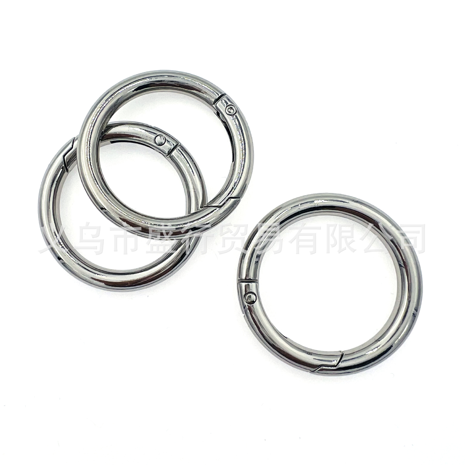 Manufacturers Cross Border Spring Ring Open Ring Key Chain Bag Accessories Mobile Phone Shell Snap Ring Spot Supply details Picture