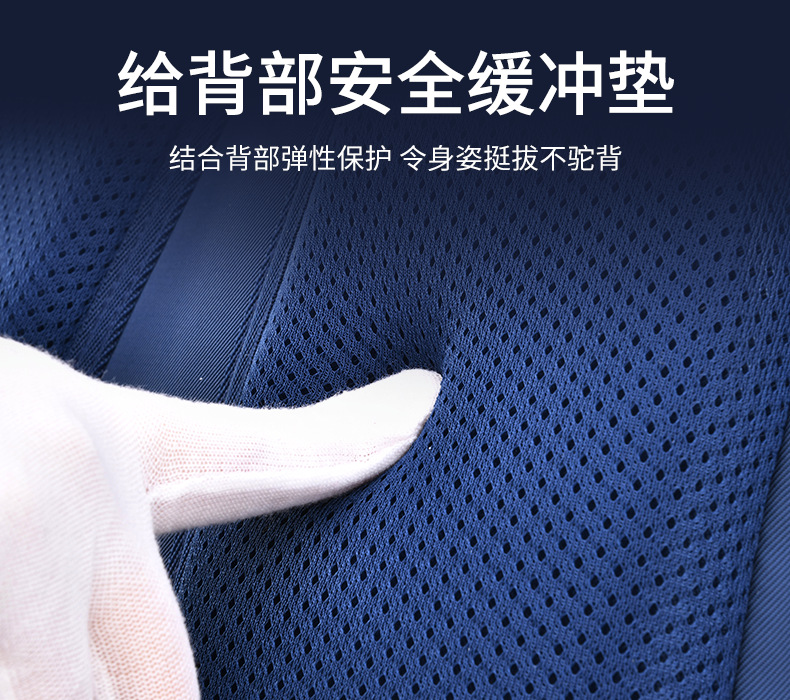 New large-capacity schoolbags for junior and senior high school students, nylon backpacks for middle school students, ultra-light travel and leisure backpacks pic 7