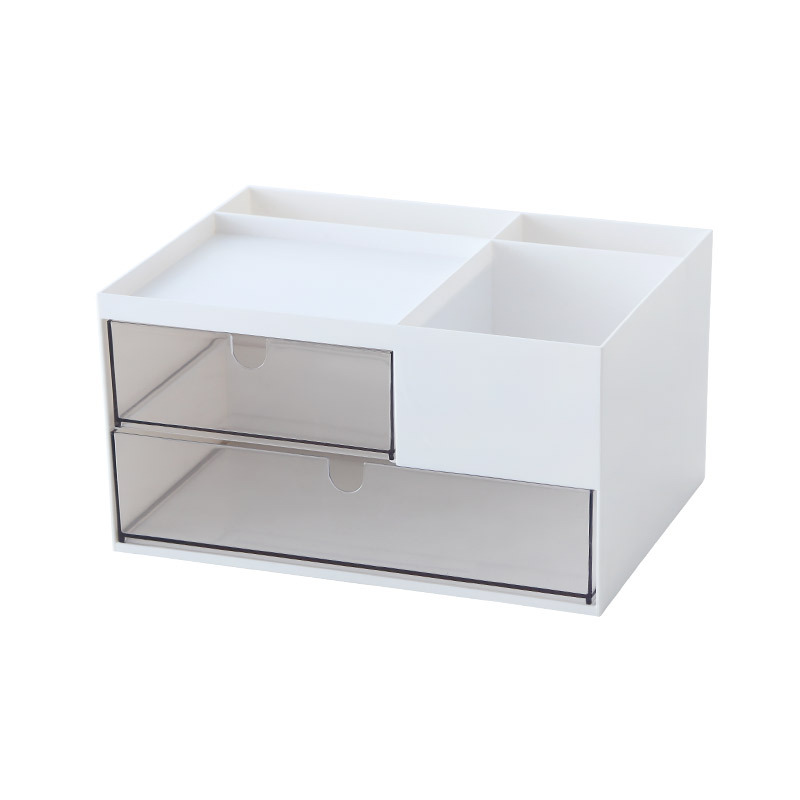 Aiyouhui desktop storage box, Cosmetics dust-proof acrylic drawer, multi-compartment student desk, miscellaneous storage box Item Picture