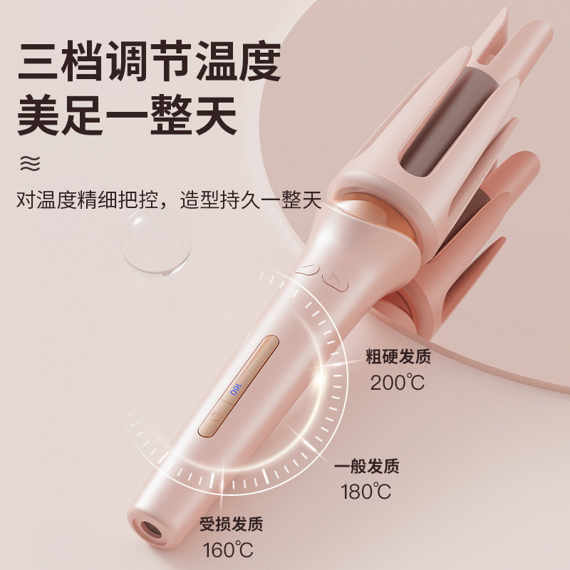 无线直发梳/卷发棒/全自动卷发棒/直发梳tymo/卷发器海绵细节图