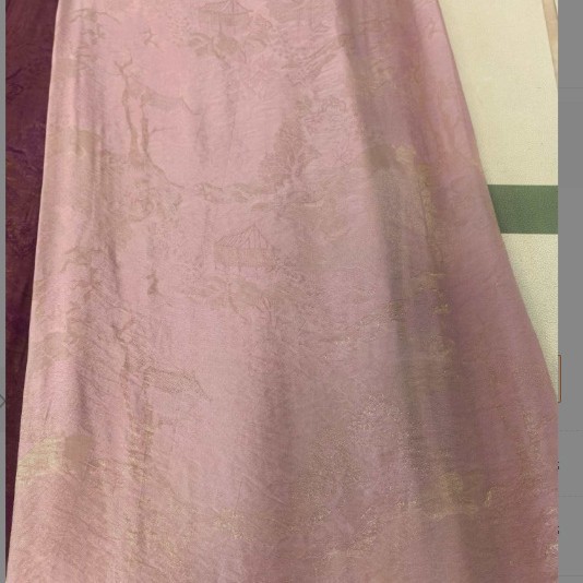 夏日轻薄浮光/连衣裙衬衫小白底实物图