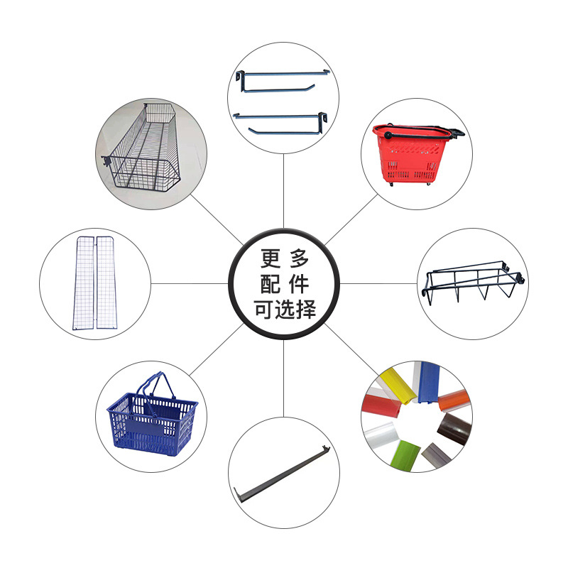 货架/货架元件盒/铝合金槽版展式架/货架带轮子/重型货架仓库细节图