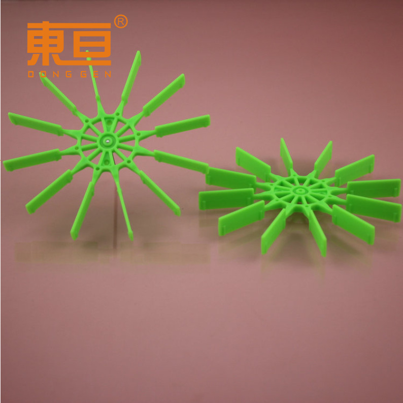 100102A Green 100 paddle wheel Universal paddle wheel plastic paddle wheel large paddle wheel toy accessories