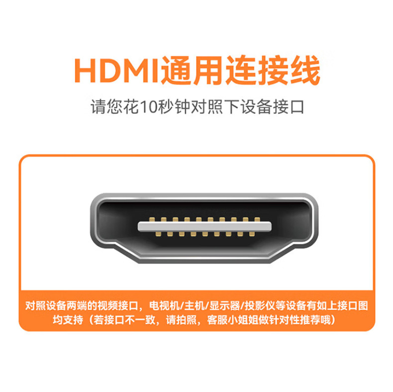 HDMI cable 2.0 version computer TV 4K high-definition cable 3D video cable set-top box projector monitor connection cable pic 4