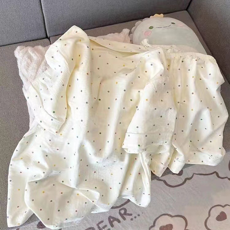 女士家居服实物图