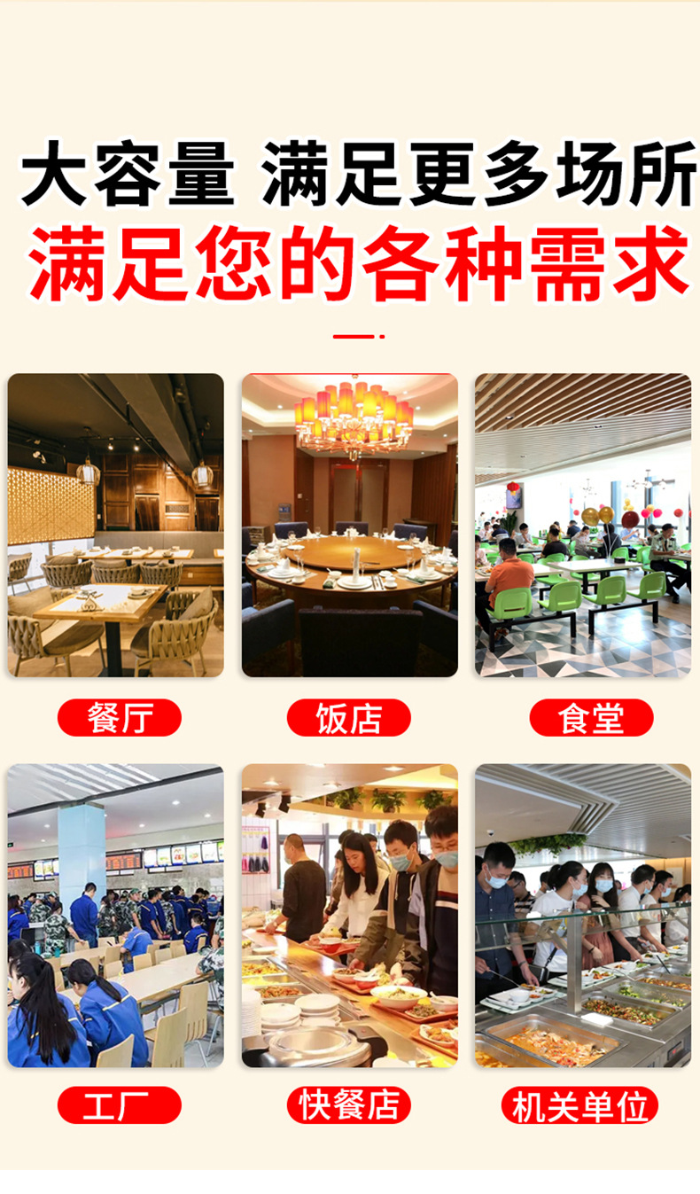 现货商用电饭锅超大容量45L工地食堂酒店50-60人36L不粘锅电饭煲详情22