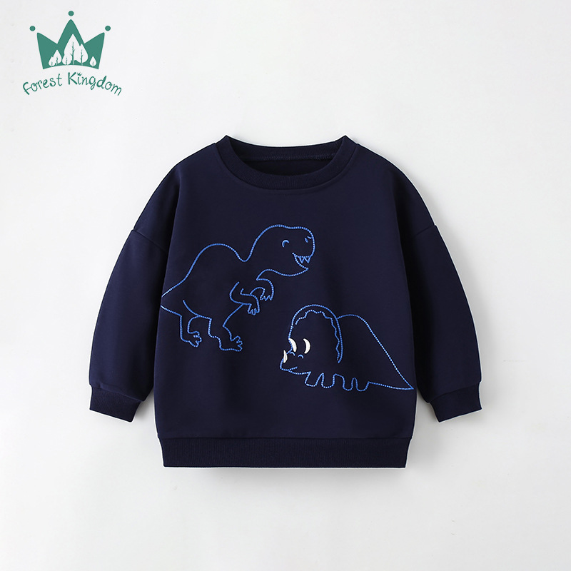 秋冬男童卫衣新款欧美童装儿童卡通上衣宝宝小孩子衣服现货批发