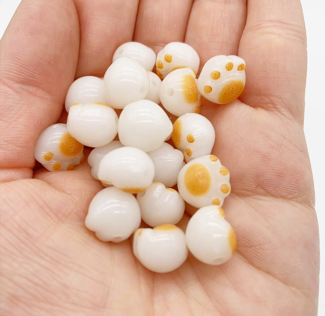 卡通可爱炭烧/DIY串珠手/配件材料包产品图