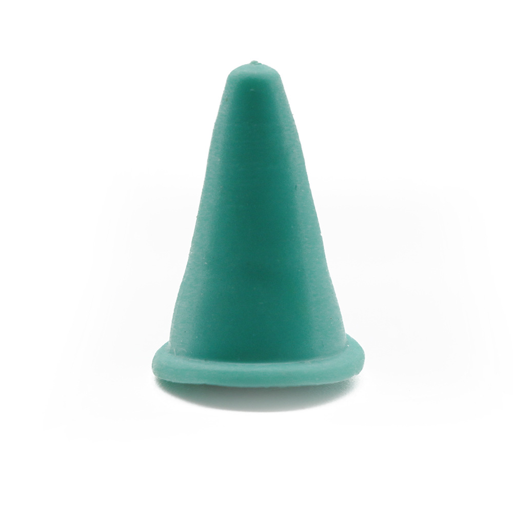 Factory wholesale of 10 pieces per pack of silicone needle caps, household sewing and knitting tools, hand sewing needles, anti-slip needle caps Item Picture