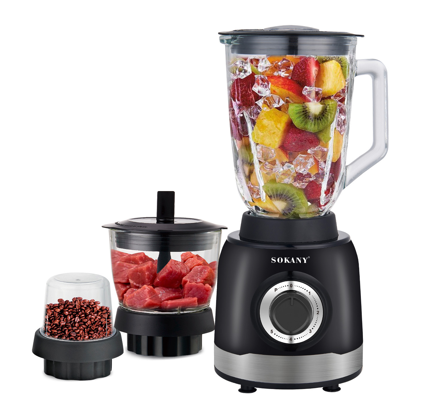 Comercio exterior SOKANY178 mezclador multifunción comida auxiliar molienda y molienda carne picador de hielo de cocina juicer Application Scenario