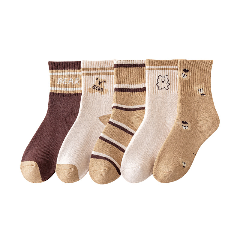 One-piece consignment for children's socks, winter thickened and warm loop socks, mid-calf towel socks for boys and girls, and student floor socks. Wholesale one-piece consignment for winter Item Picture