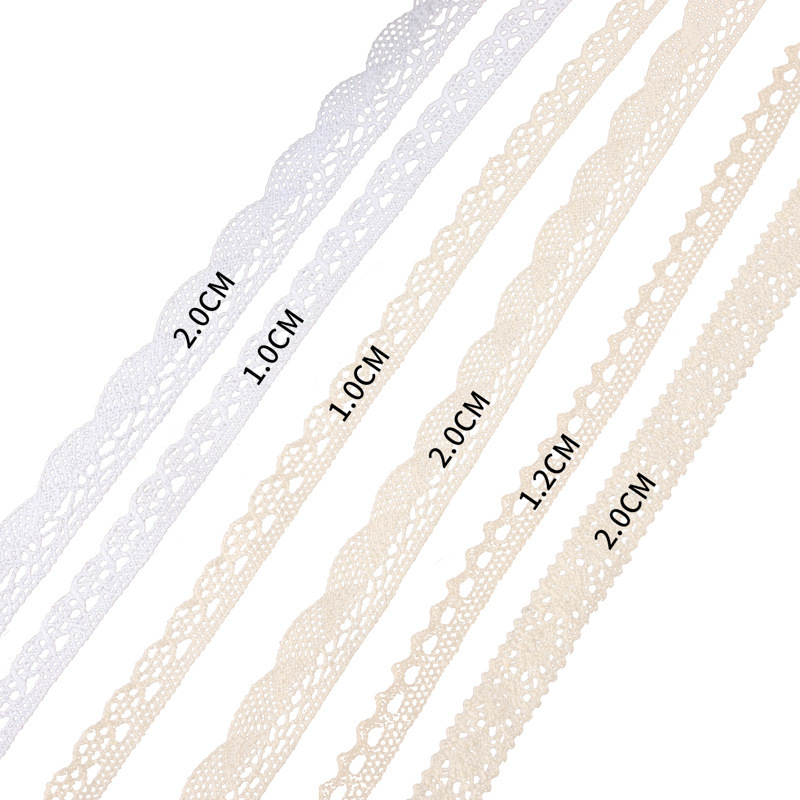 Wholesale of cotton thread lace trim, small chanel-style clothing collars, bow accessories, sofa fabric lace accessories from the manufacturer Item Picture