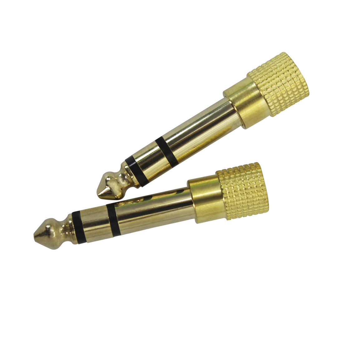 Wholesale headphone audio cable adapter 3.5mm to 6.5mm plug microphone audio cable male-to-female adapter Item Picture