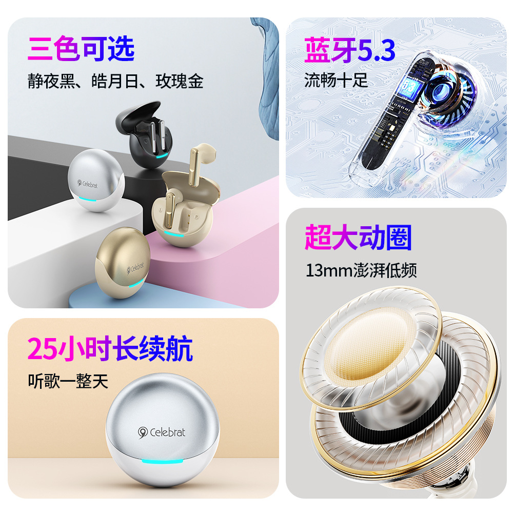 蓝牙耳机/耳机/夹儿耳机/蓝牙耳机大容量单耳/耳机耳塞产品图