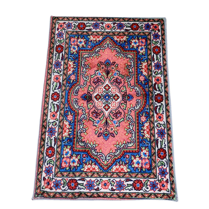 Wholesale of cross-border anti-slip MATS, water-absorbing velvet printed bathroom floor MATS, living room and bedroom carpets from the factory in stock Item Picture