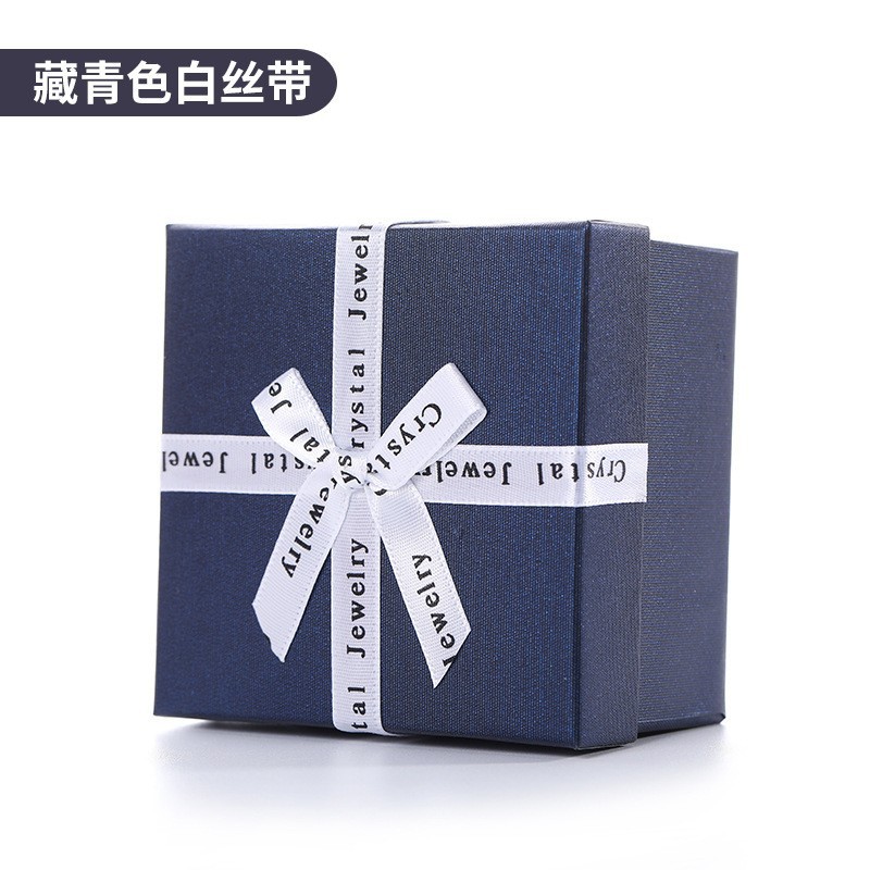 Classic watch box, exquisite bow, retro bracelet box, gift packaging box, fresh top and bottom cover, gift box and gift bag pic 6