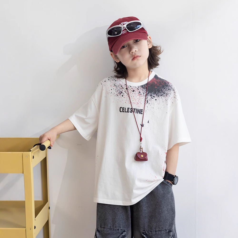 童装女童短袖韩版/童装/热门短袖/童装女童短/儿童装女童短袖休闲细节图