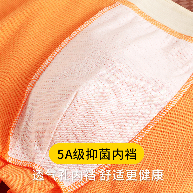 Xinjiang pure cotton men's boxer shorts, mid-waist seamless, large-sized, loose, breathable, sweat-absorbing, 5A antibacterial men's underwear Specification image