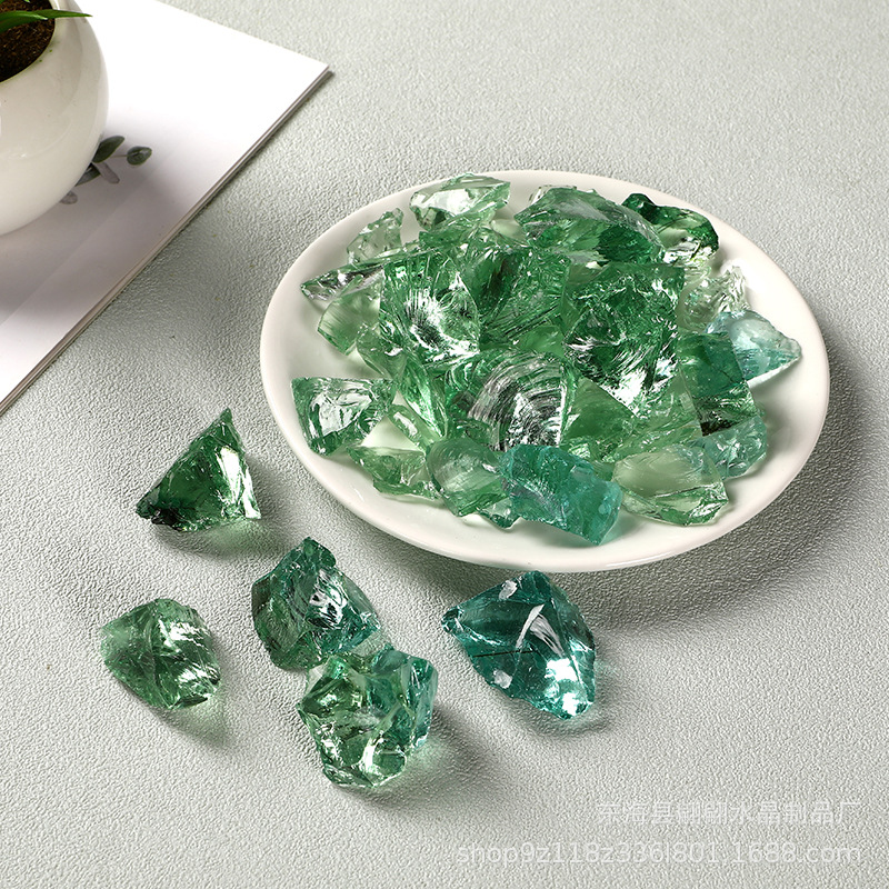 琉璃原石/浅蓝琉璃/深绿琉璃细节图