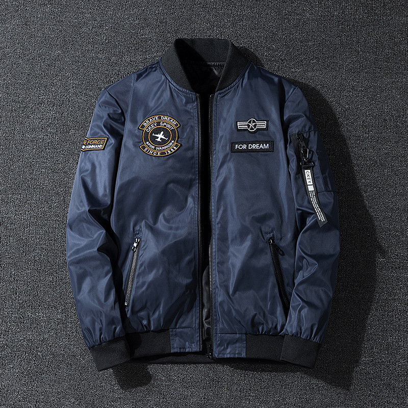 Spring and autumn plus-size coats, flight jackets, oversized and plump baseball jackets, trendy brands, double-sided coats for warmth and cross-border travel Application Scenario
