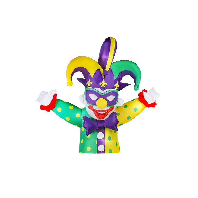 Amazon Carnival seasonal model car trunk decoration led illuminated clown car air model factory Party supplies Item Picture
