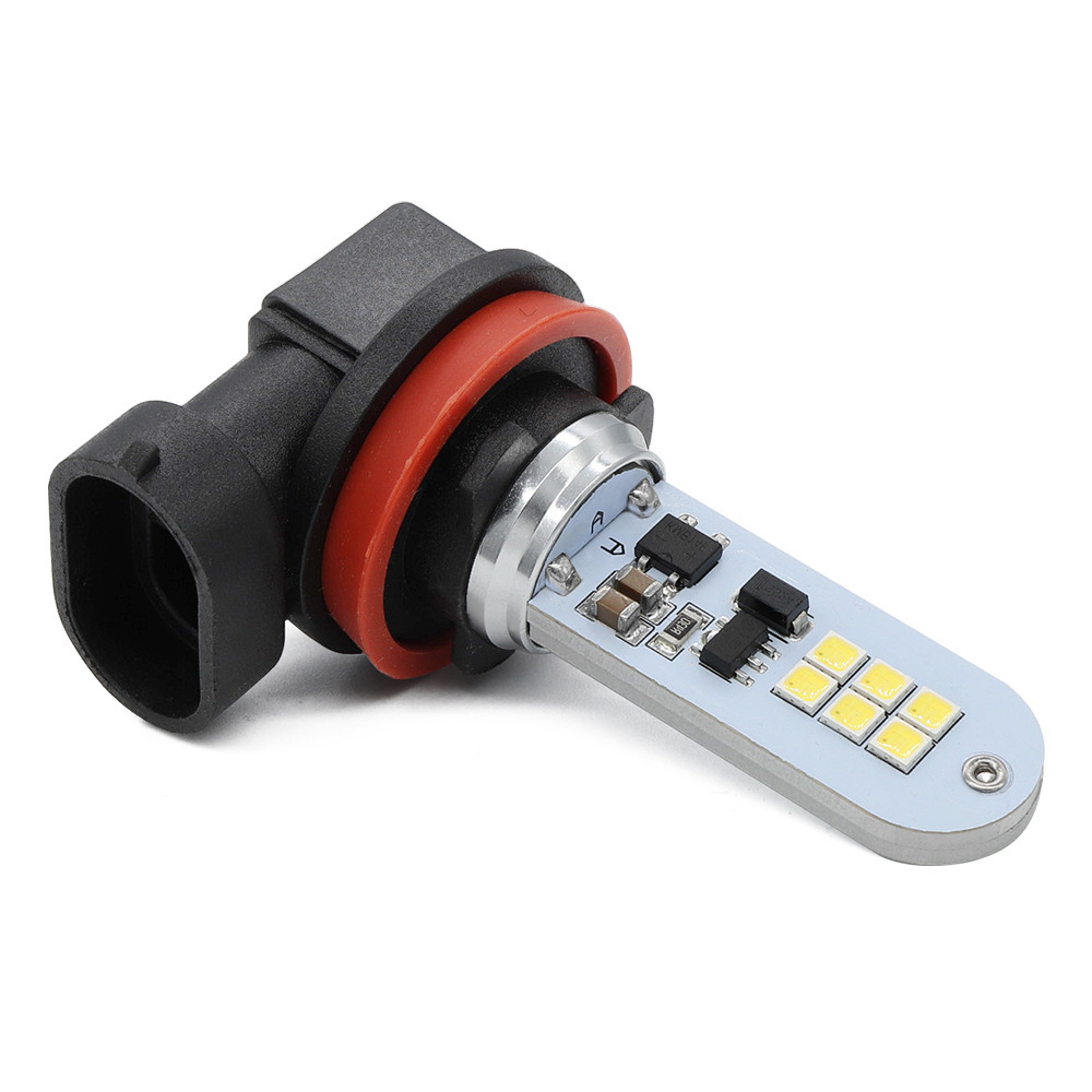X-Wheat Headlights H11-8W Fog Lights Led High Quality Headlights High Brightness Warm White Fog Lights Factory Direct Sales Item Picture