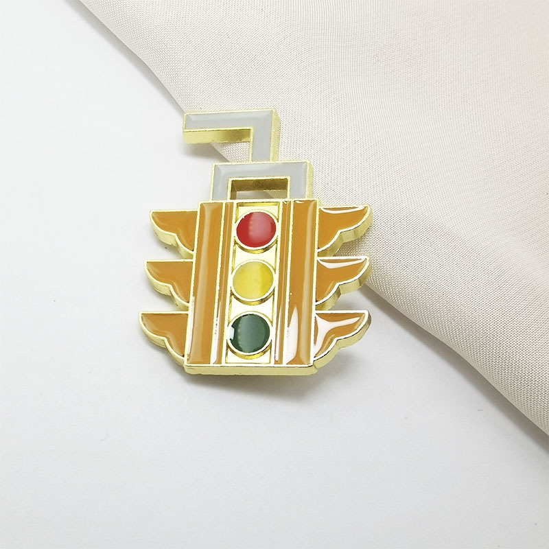 可爱日系合金白底实物图