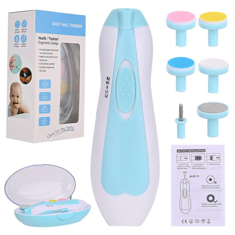 Baby Electric Nail Sharpener Multi-Functional Care Products Wholesale Newborn Children Nail Clippers Baby Nail Sharpener details Picture