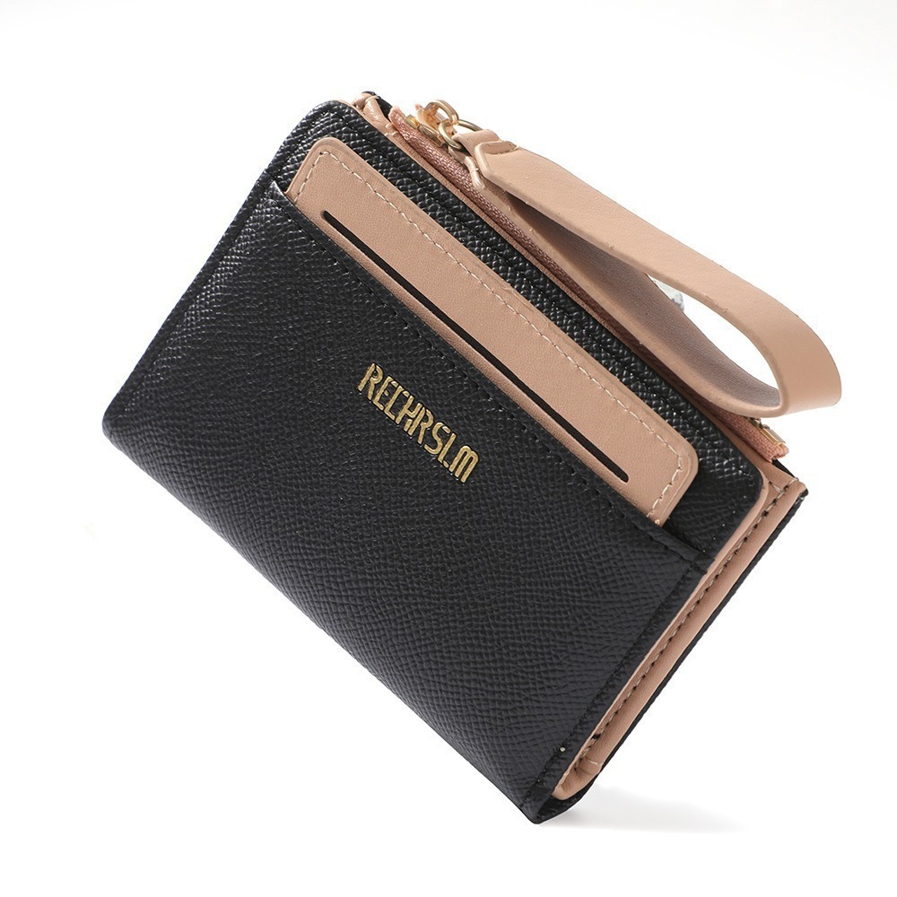 Billetera de diseño sense nicho 2025 nuevo billetera mujer multifunción tarjeta bolso clip de dinero billetera mujer premium sense details Picture