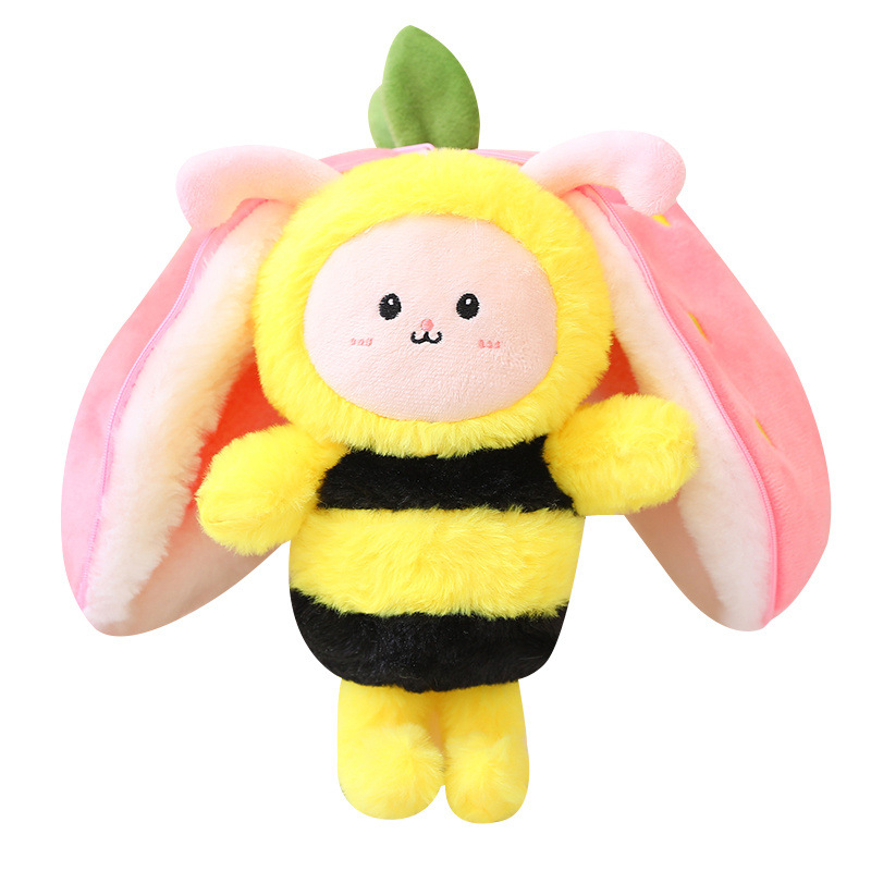New transformation: Guoguo Doll, cat, Bee doll, wedding team-building gift, Egg doll, plush toy batch Item Picture