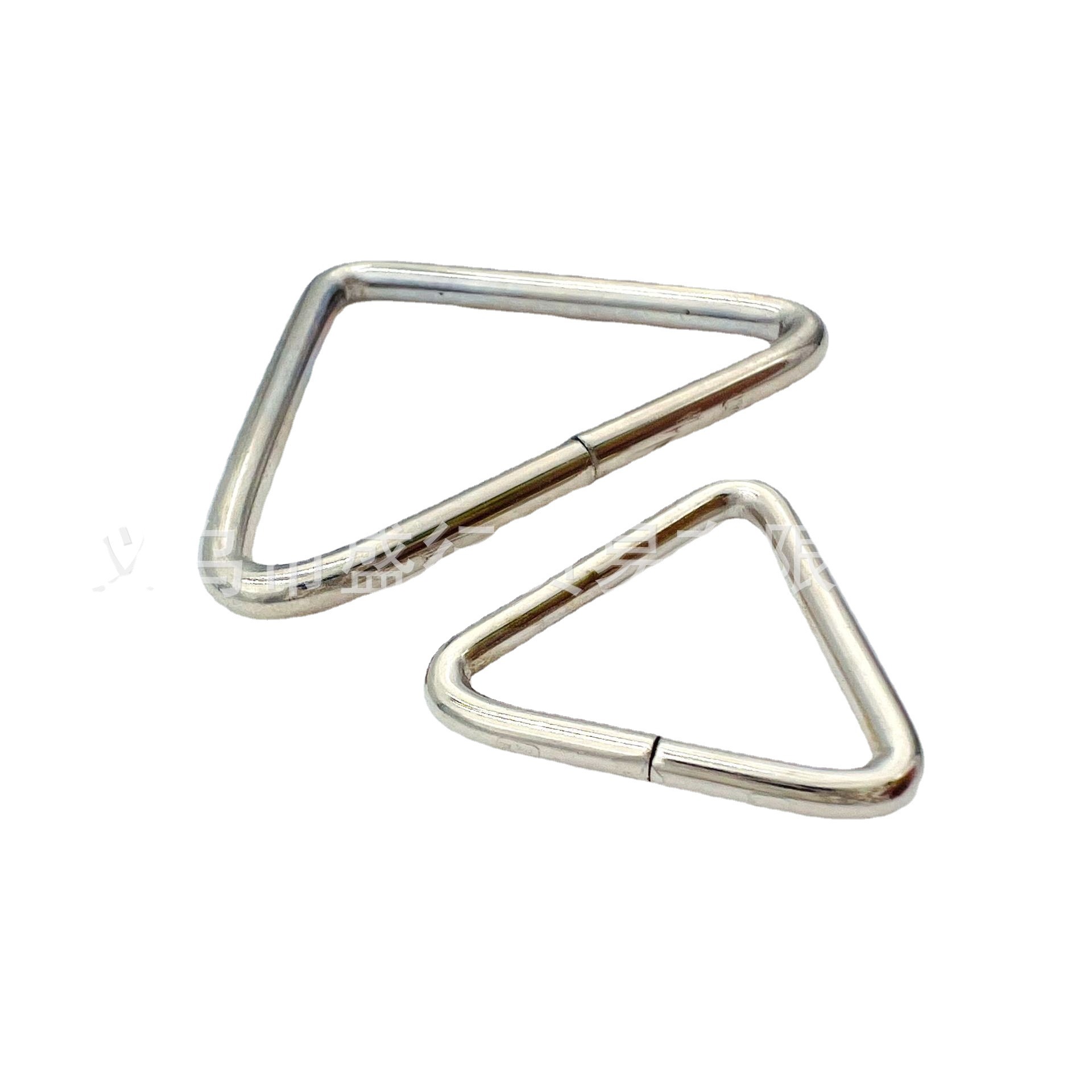 厂家直销 金属三角扣户外箱包服装辅料配件 五金扣三角铁线扣现货详情图5