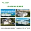 3.7MWH lithium iron phosphate energy storage battery for containerized photovoltaic energy storage, high-voltage energy storage lithium battery cabinet factory Application Scenario