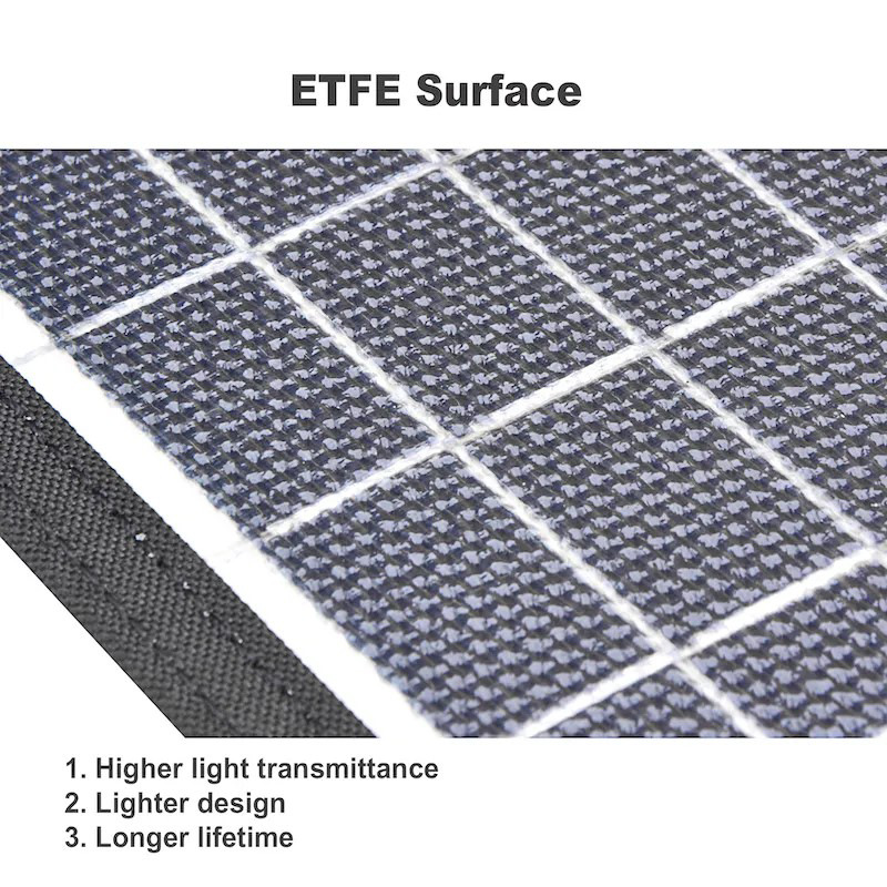 15W25W30W monocrystalline panel solar portátil cargador de batería del teléfono etfe panel fotovoltaico plegable details Picture