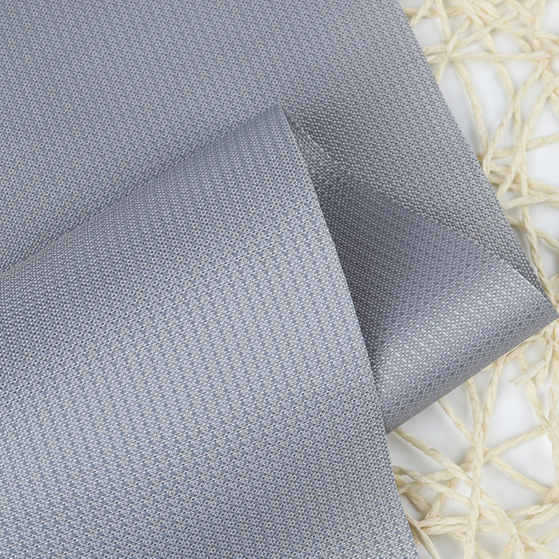 Pu Cross Jacquard Fabric Oxford Polyester Fabric Waterproof Pu Bag Curtain Fabric Spot Wholesale Specification drawing