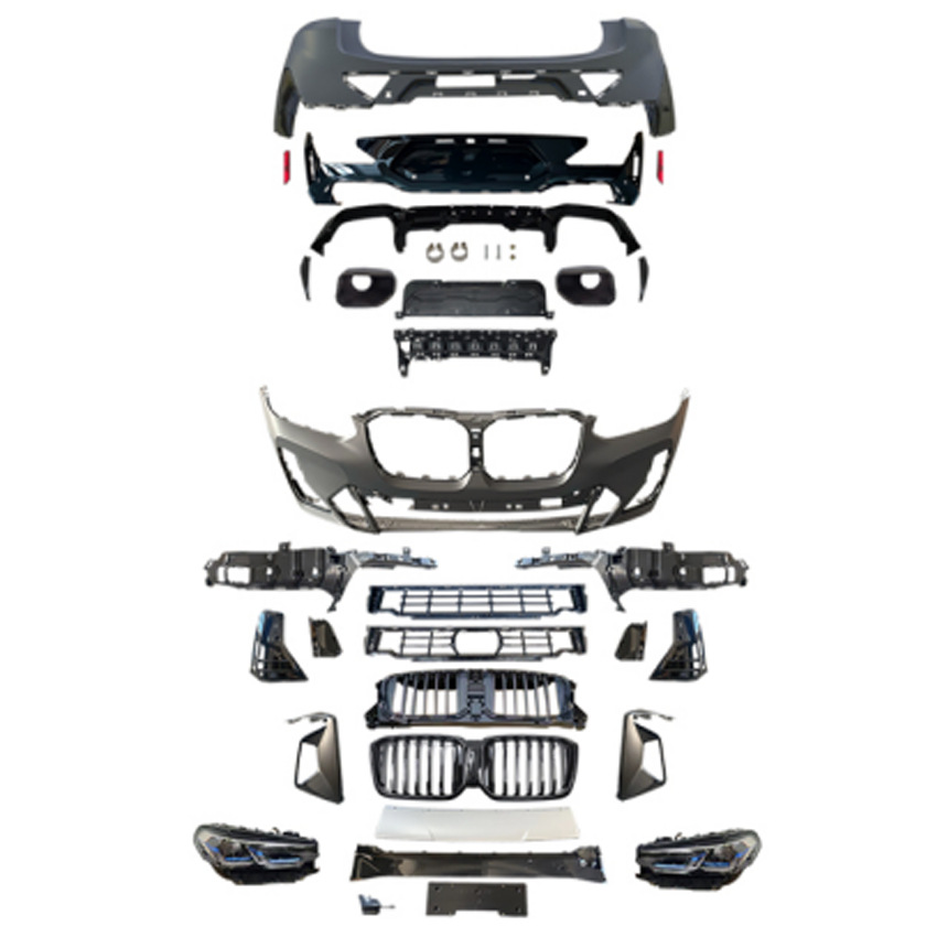 Applicable to the 2018 G02 BMWX4 modification and upgrade 2023 new X4 G02LCI full Body Kit details Picture
