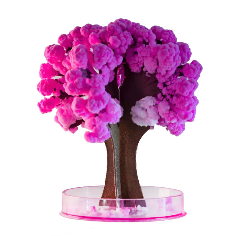 A popular online celebrity magic Christmas tree, a scientific crystallization toy, a flowering tree, DIY paper-based flowering creative gift Item Picture