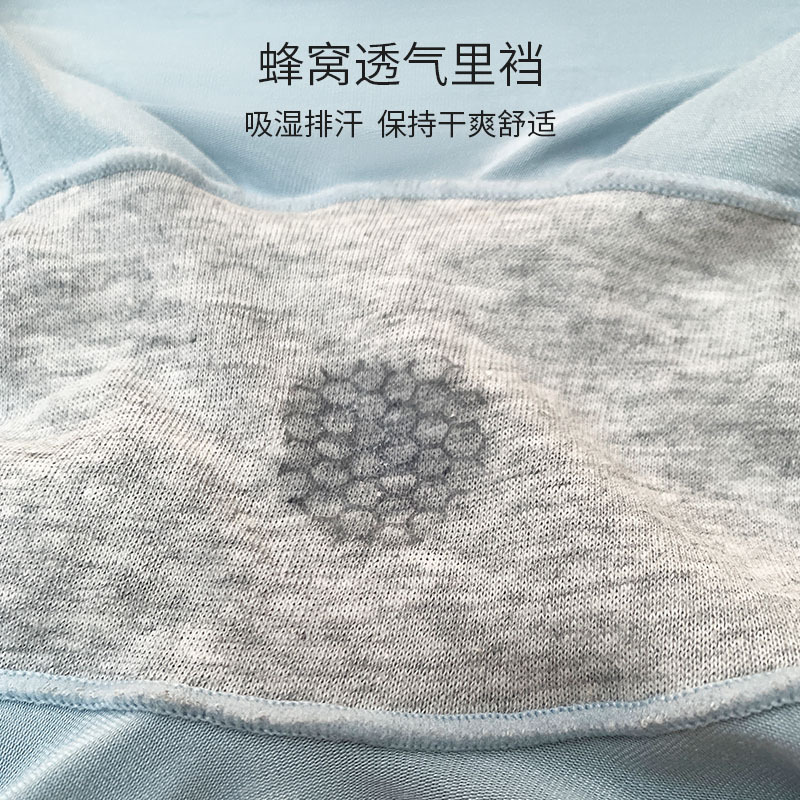 【 One-piece Bag 】 Women's flat-leg underwear, Model non-hip safety pants, two-in-one pure cotton antibacterial four-corner waistband Application Scenario