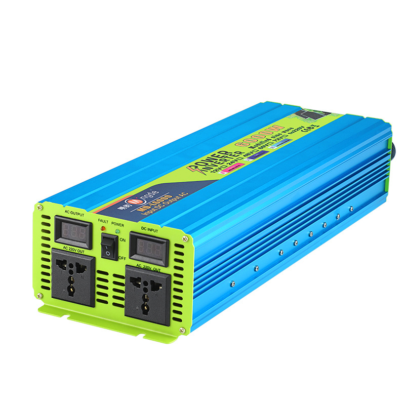 Ming's 6000W general-purpose voltage off-grid modified wave inverter for outdoor emergency energy storage with tea by the fire Item Picture