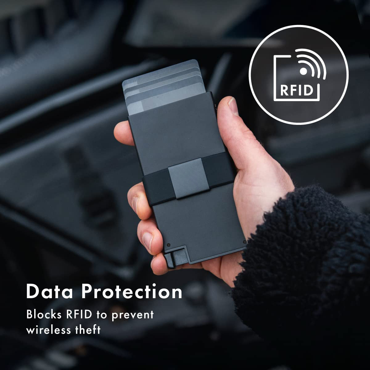 Metal card case for men in foreign trade, RFID anti-theft card for Europe and America, Amazon metal aluminum Application Scenario