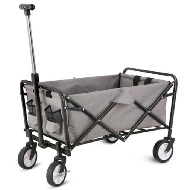 Customized outdoor camping trolley, picnic beach camping equipment, trolley, campsite cart, lightweight and foldable