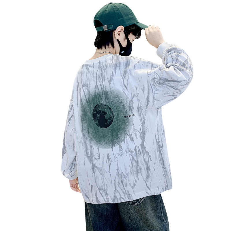 Spring 2026 new children's T-shirts for kids are versatile. Long-sleeved T-shirts for boys in spring and autumn can be paired with tops to create a trendy look for kids Item Picture