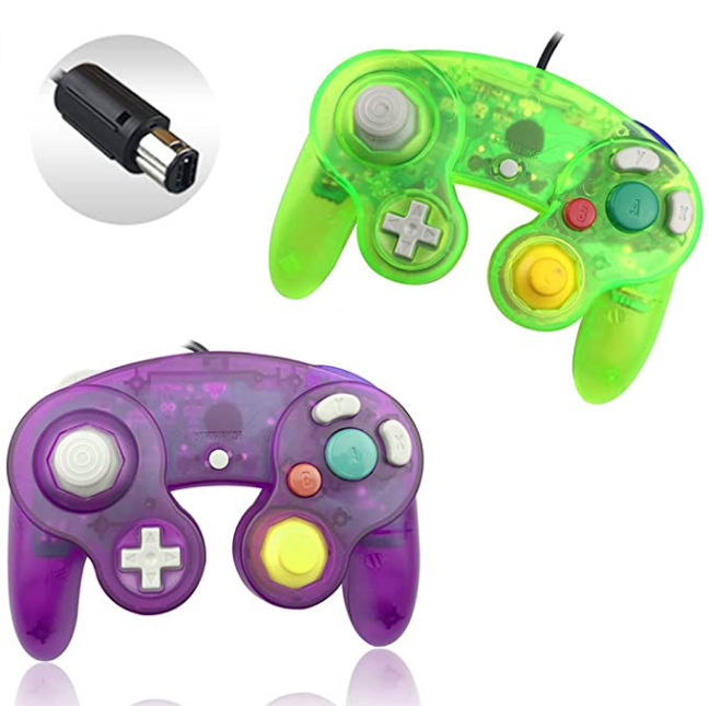 مقابض ألعاب NGC لعبة NC، مقابض ألعاب NGC للاهتزازات الكابلية، مقابض ألعاب WII 16 L details Picture
