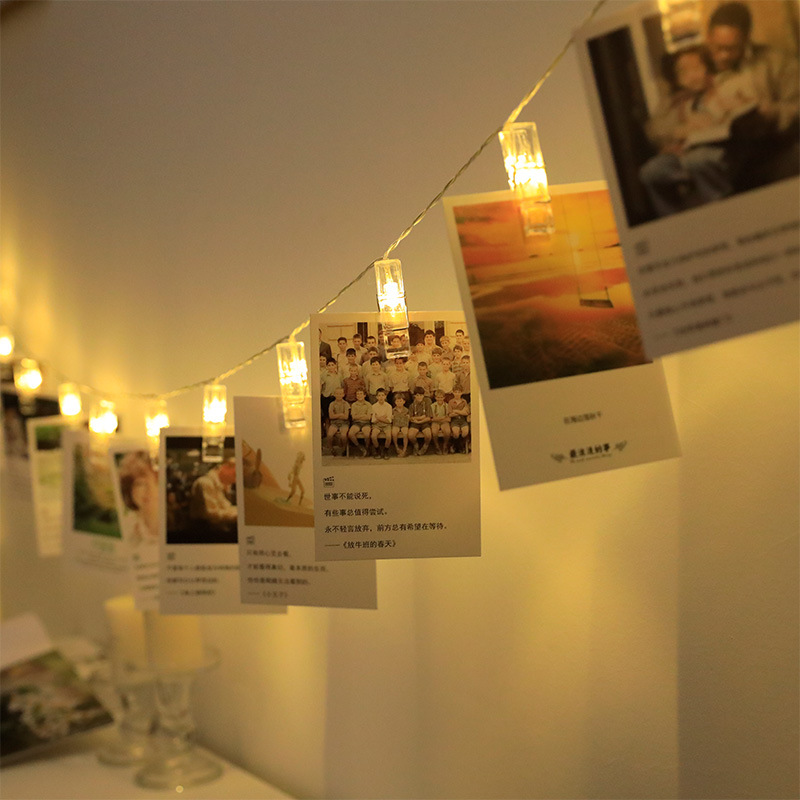 室内LED灯串实物图