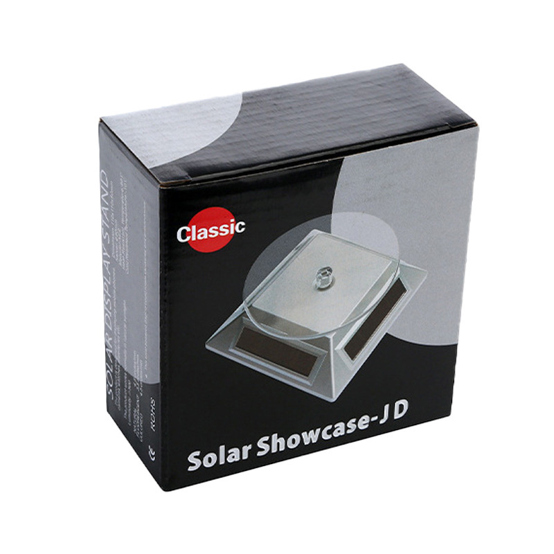 Solar Rotating Display Stand Rotating Base Dual-Purpose Live Shooting Photography Short Video Decoration Specification drawing
