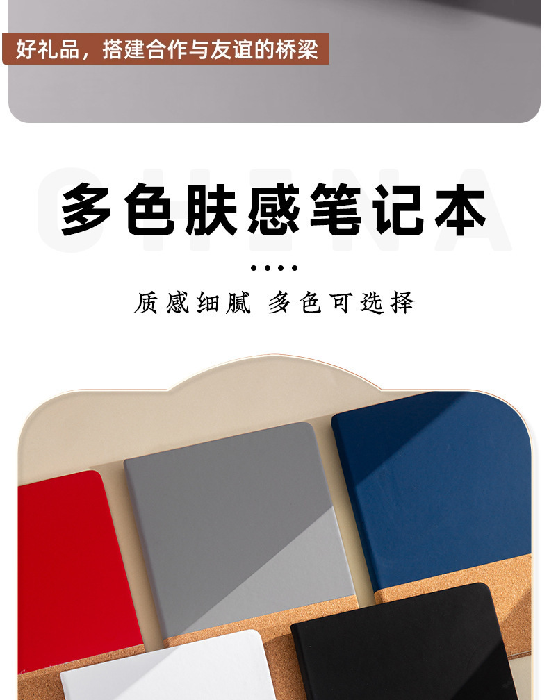 a5 Business Notebook Gift Box Set, PU simple notebook, Office meeting notebook, Pen and Souvenir Customization pic 9